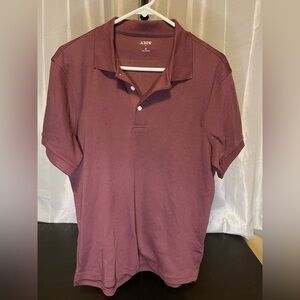 J. Crew Men's Burgundy Polo Shirt NWOT size S